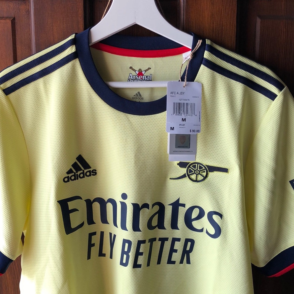 Arsenal 2021-2022 Away Jersey NWT